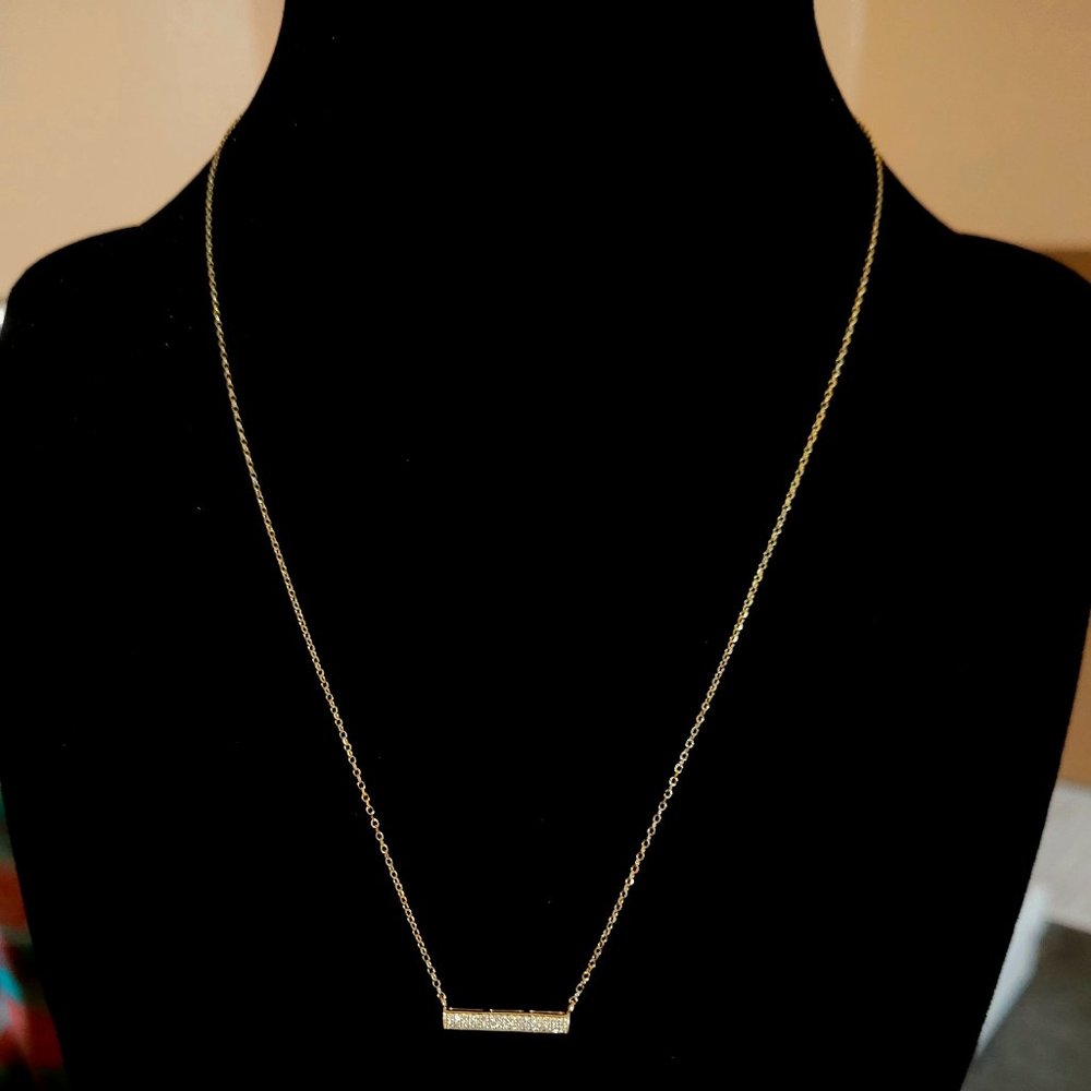14K Diamond Pendant Necklace